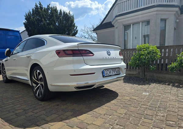 Volkswagen Arteon cena 153000 przebieg: 63430, rok produkcji 2020 z Mieszkowice małe 67